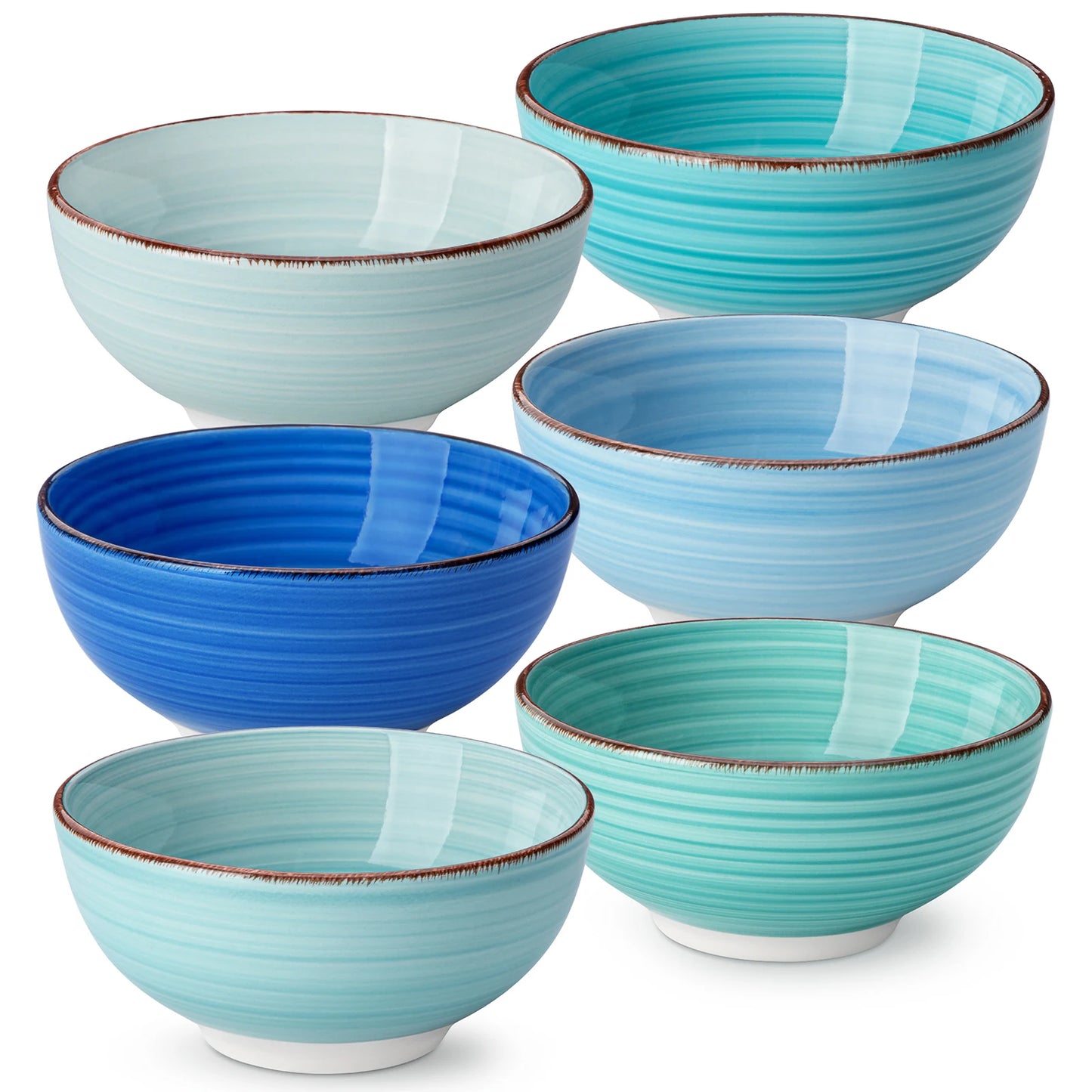 Vancasso Bonita 6-Piece ceramic bowl set