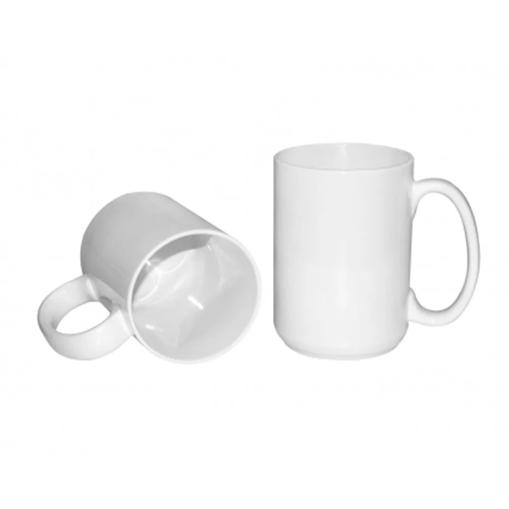 36pk 15OZ  White Sublimation Ceramic  Coffee Cup