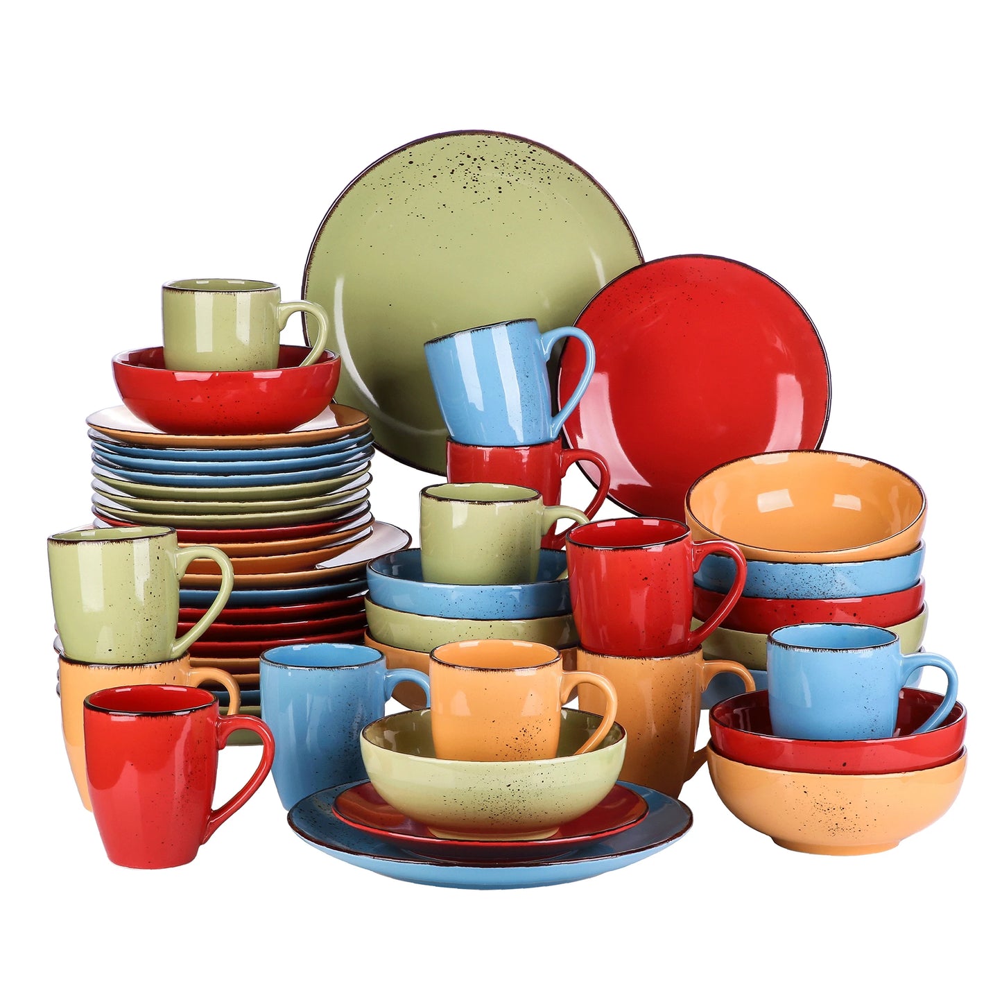 Vancasso 16/32/48-Piece Stoneware Ceramic Dinnerware Set