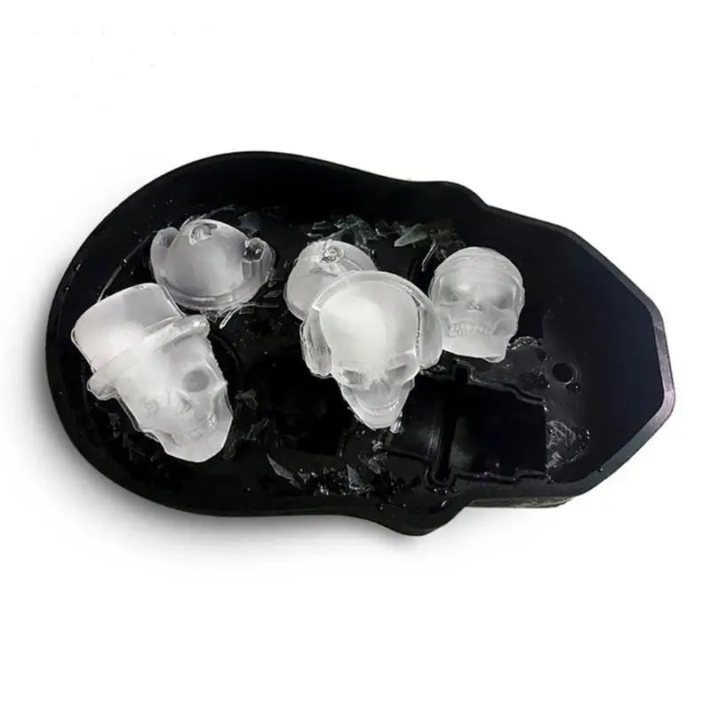 1/2 Pcs Skull Whiskey Ice Ball Mold