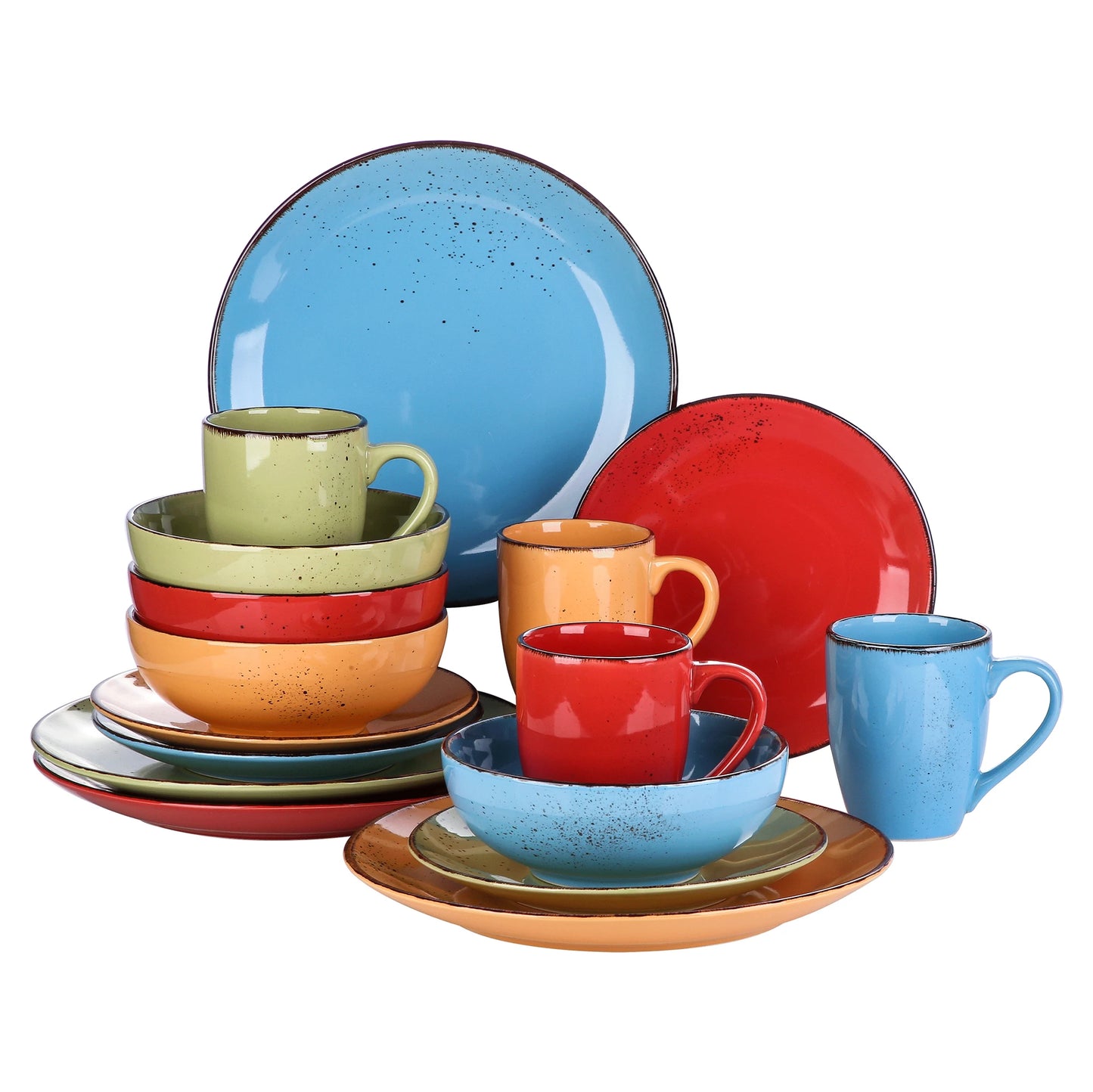 Vancasso 16/32/48-Piece Stoneware Ceramic Dinnerware Set