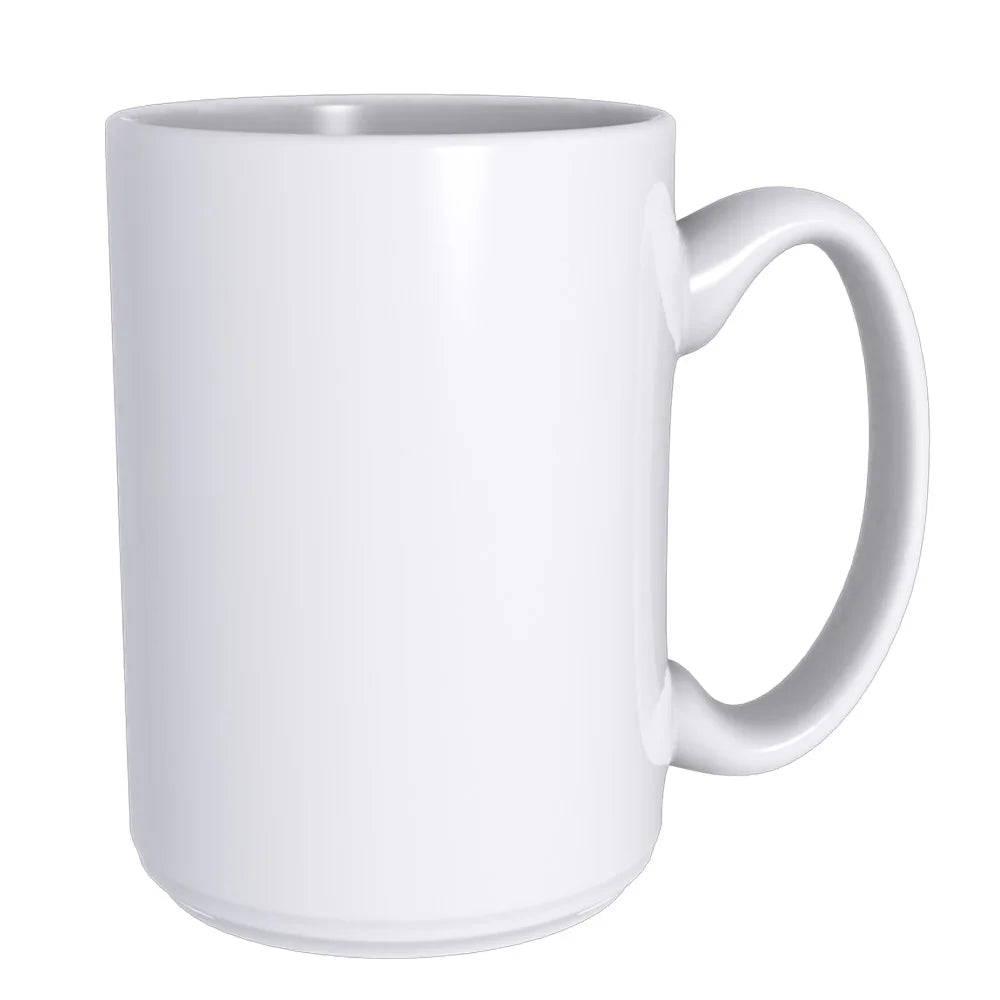 36pk 15OZ  White Sublimation Ceramic  Coffee Cup