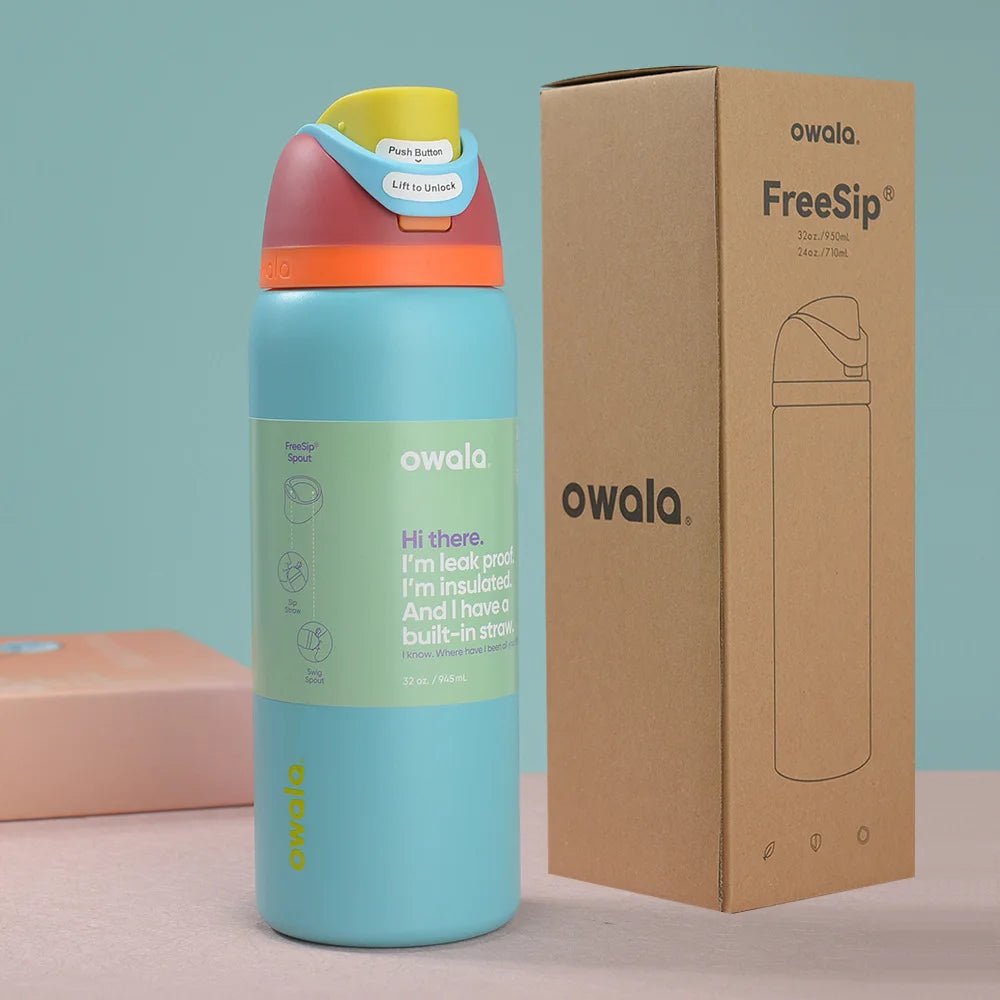 Owala 24/32oz Straw Insulated Water Bottle