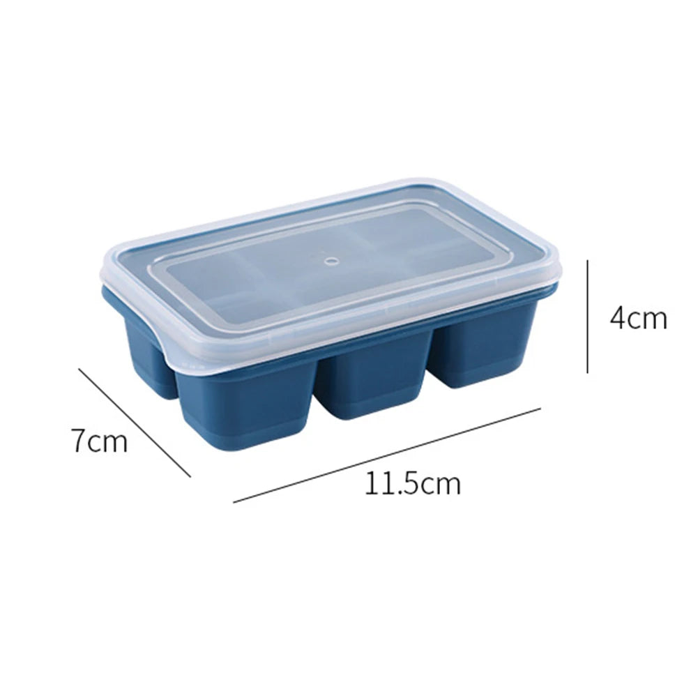 5/10PCS 6 DIY Giant Jumbo Ice Cube Tray