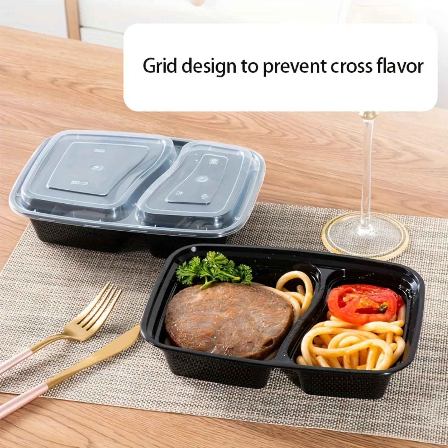 disposable lunch box with cover