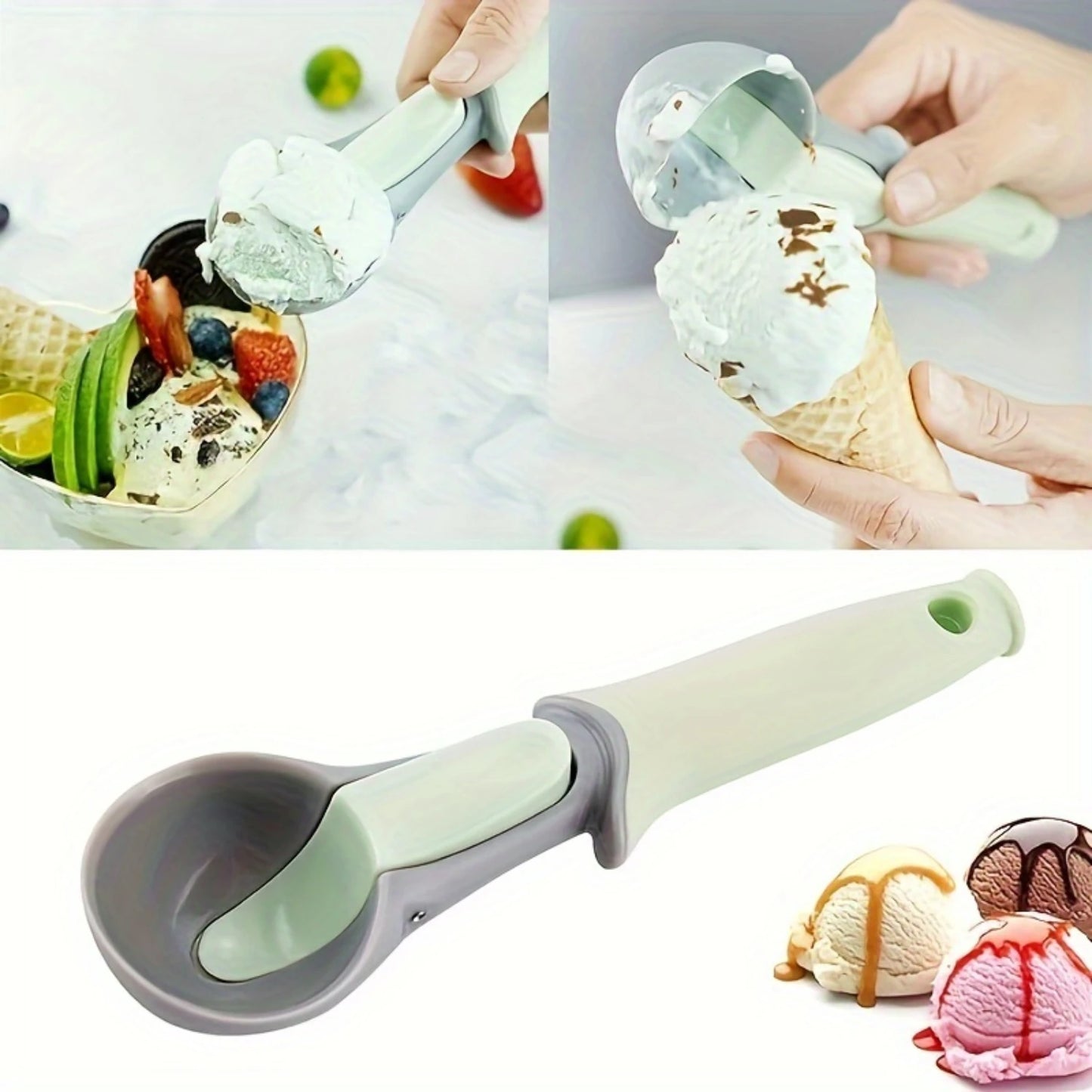 Ice Cream Scoop & Fruit Ball Digger