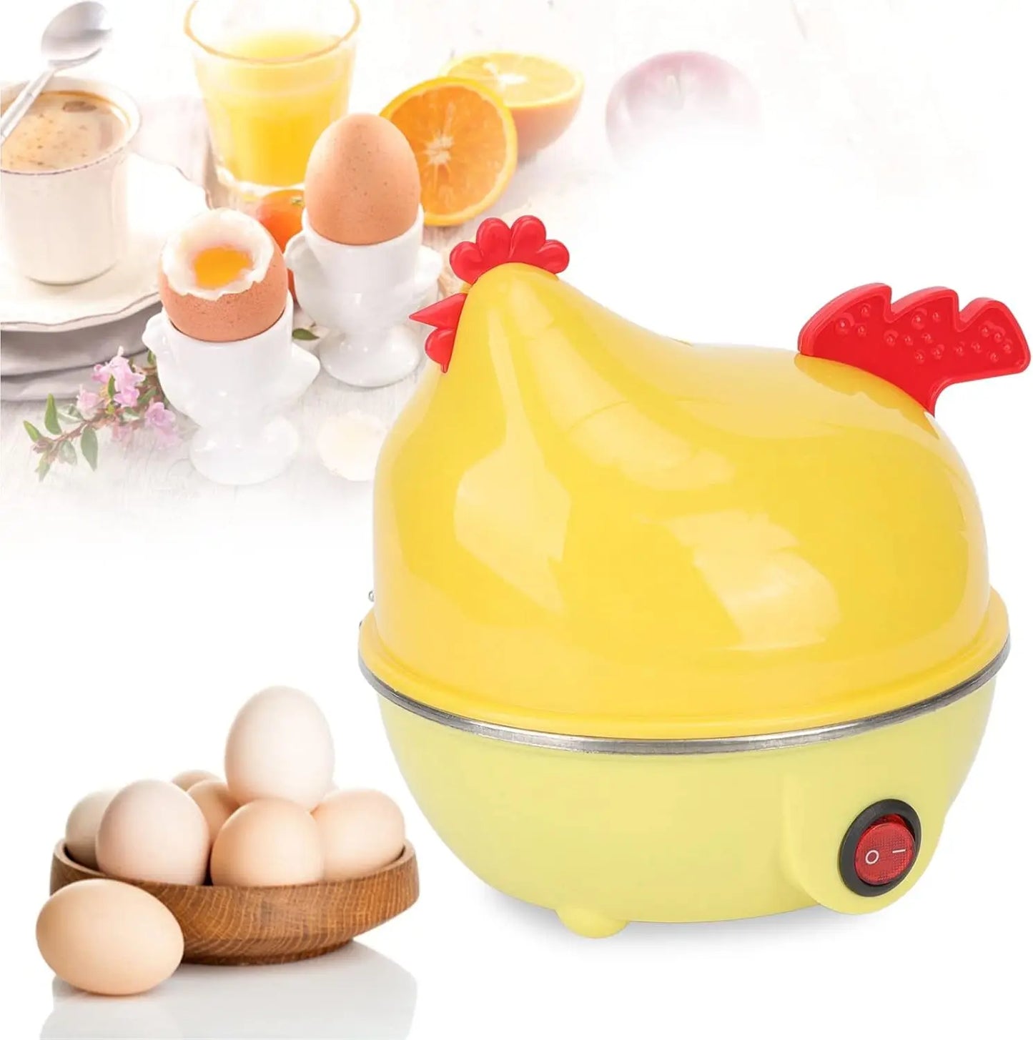 7 Egg Capacity Multifunctional Egg Cooker