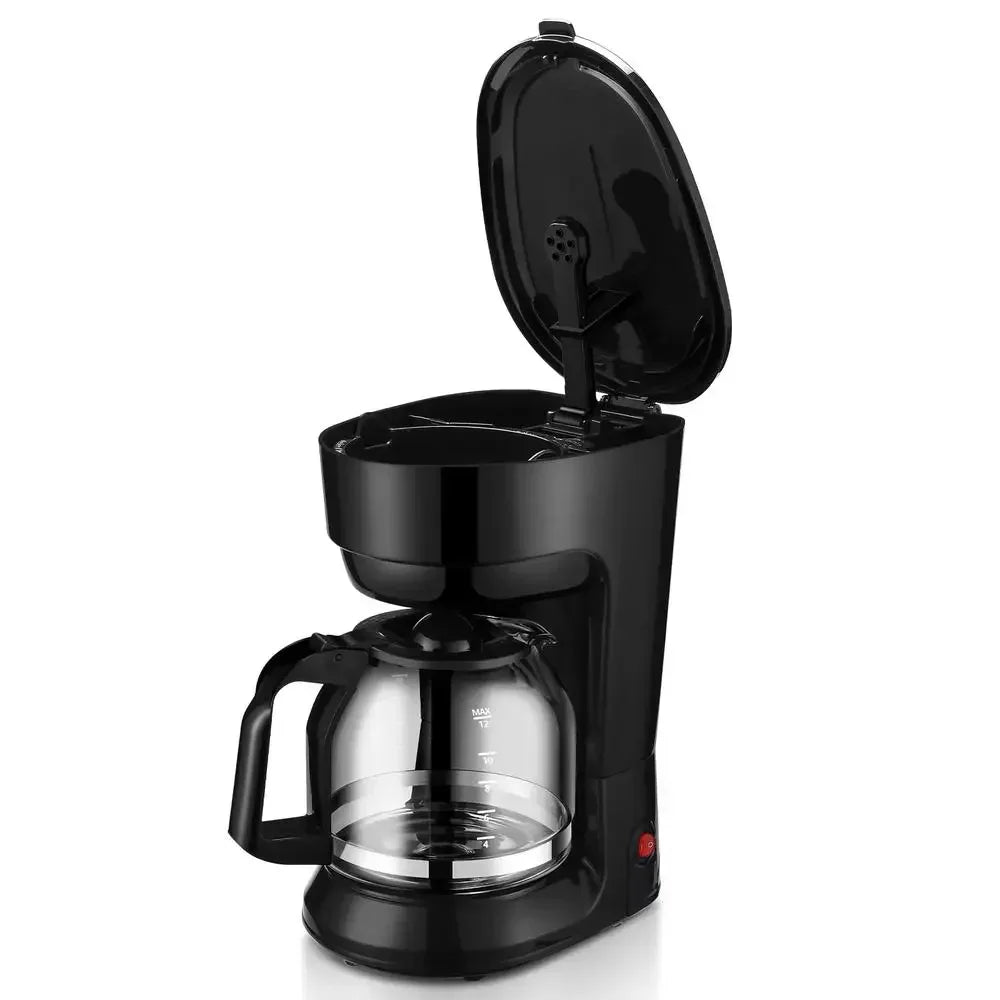 Black 12-Cup Coffee Maker