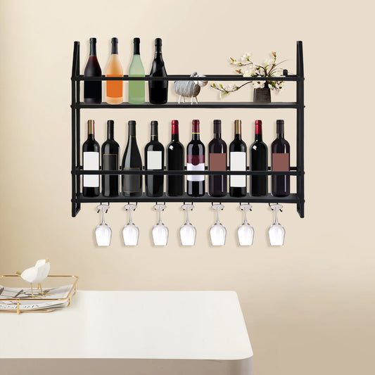 Wall Mounted Wine Rack