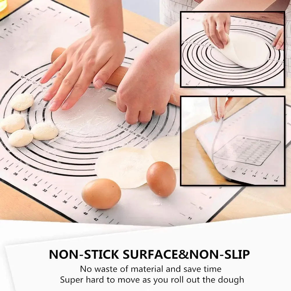 Fiberglass Silicone Baking Mat Large Kneading Pad