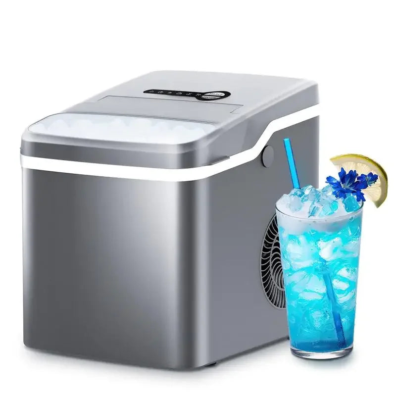 COWSAR Countertop Self-Cleaning Bullet Ice Maker