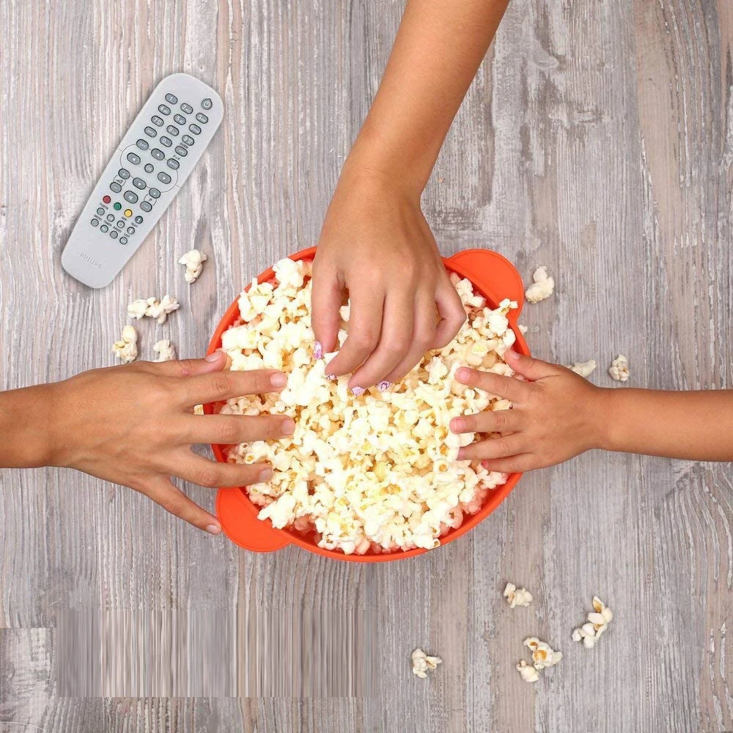 Microwave Popcorn maker Bowl with Lid