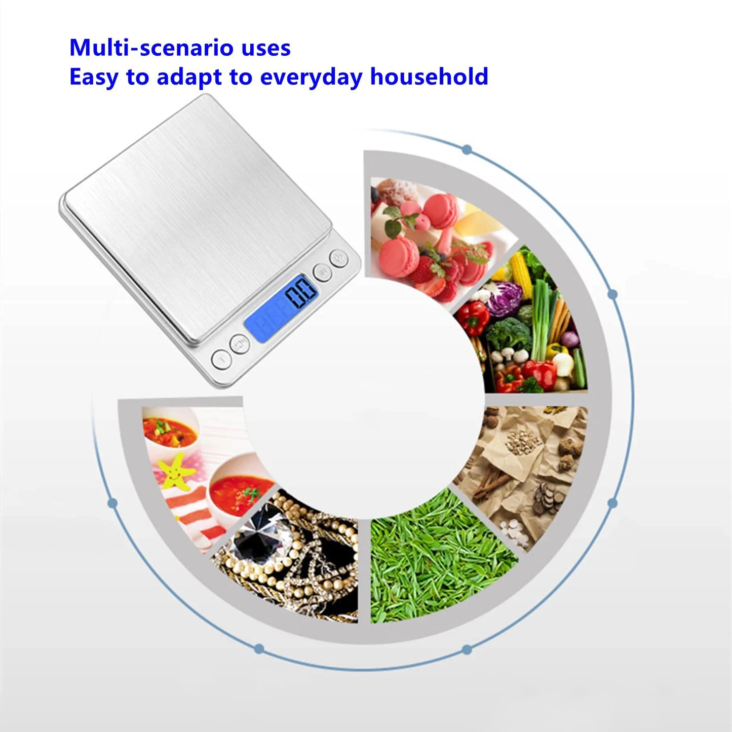 Small Digital Kitchen Scale