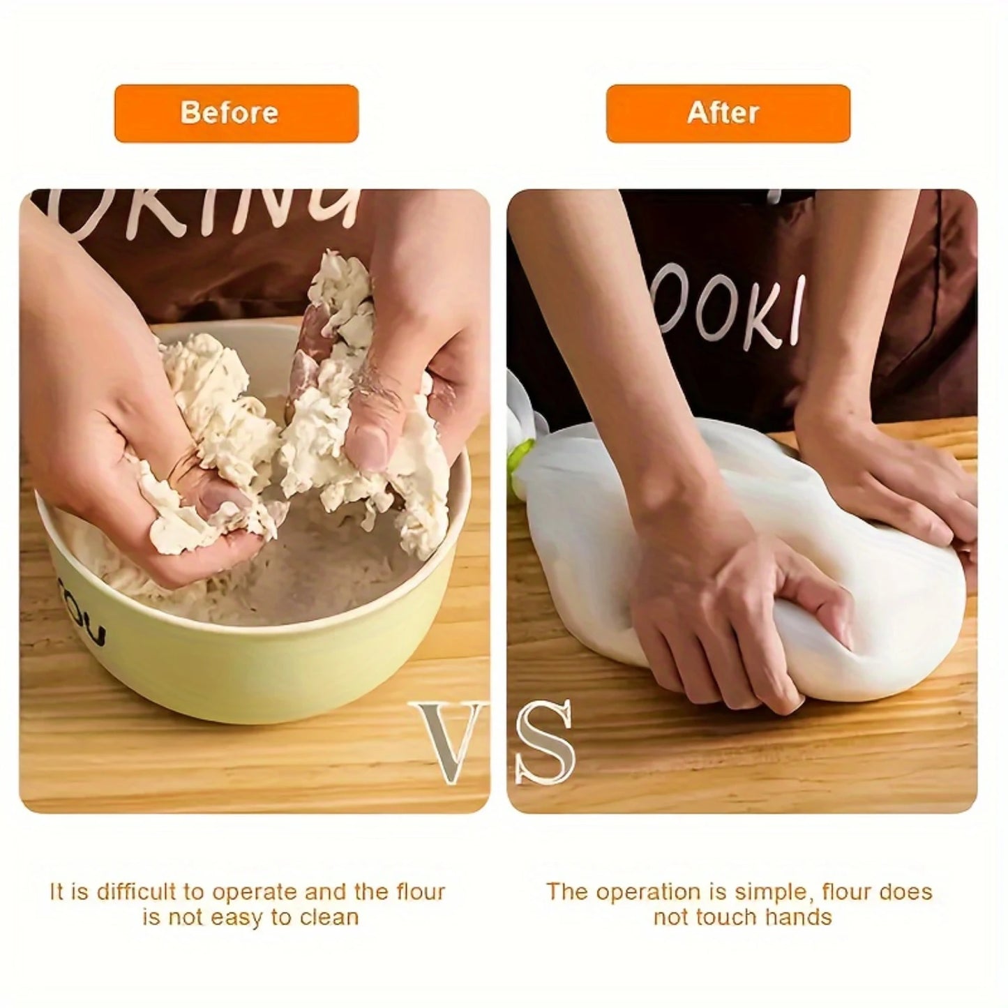 1pc Silicone Multifunctional Dough Mixing Bag