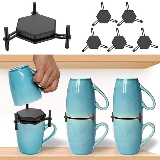 6pcs Coffee Mug Organizers