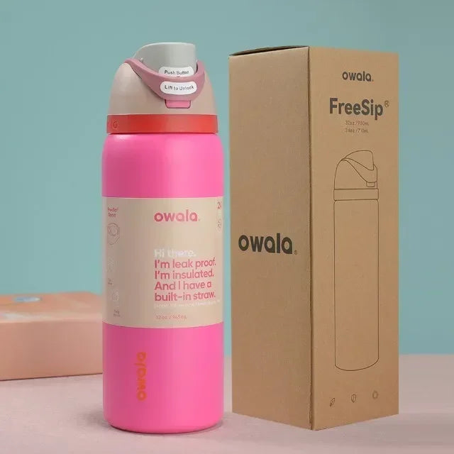 Owala 24/32oz Straw Insulated Water Bottle