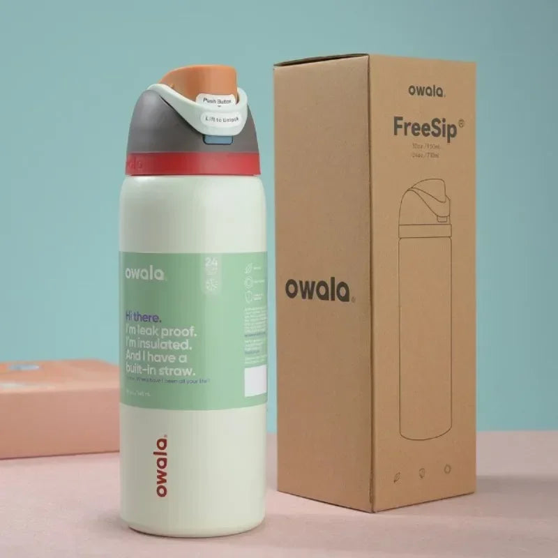 Owala 24/32oz Straw Insulated Water Bottle