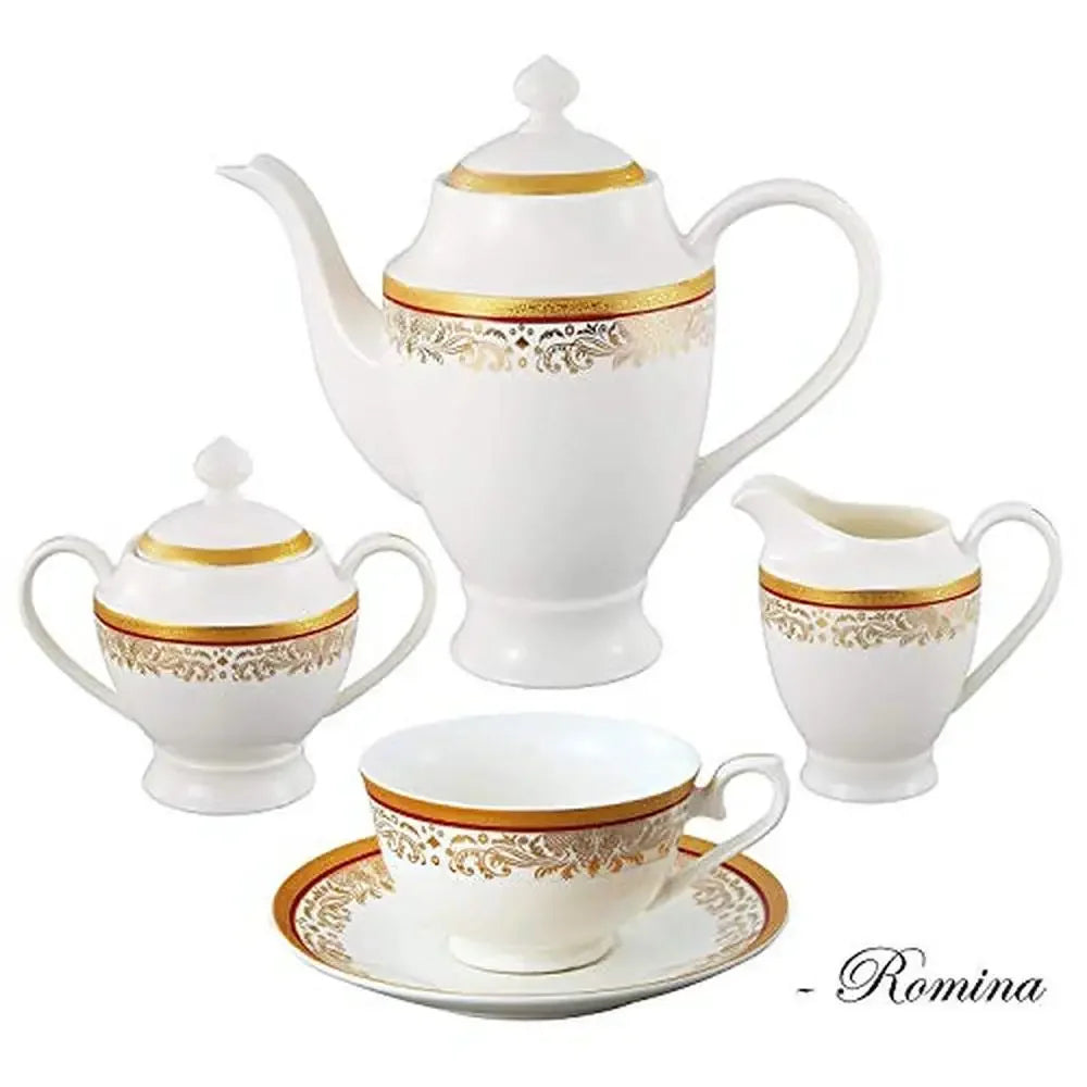 Bone China 57-Piece Dinnerware Set