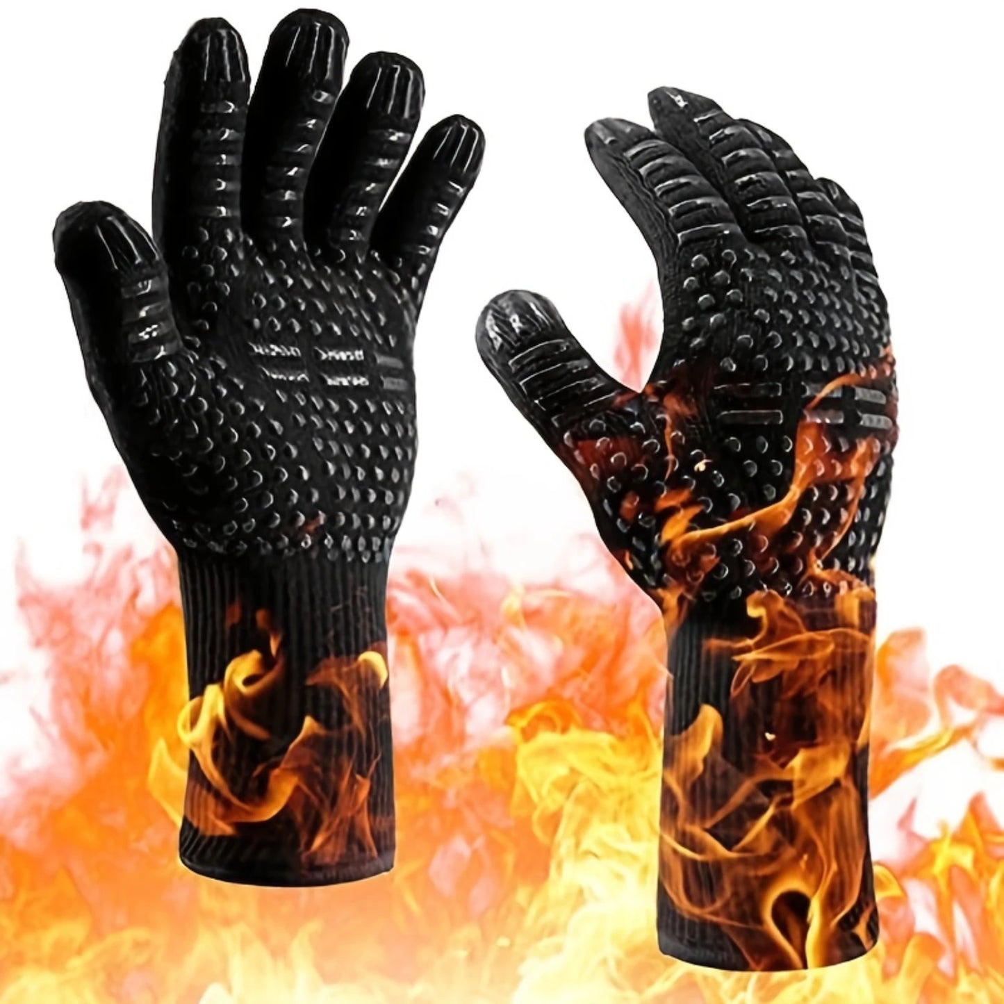 pair Fireproof Oven Gloves