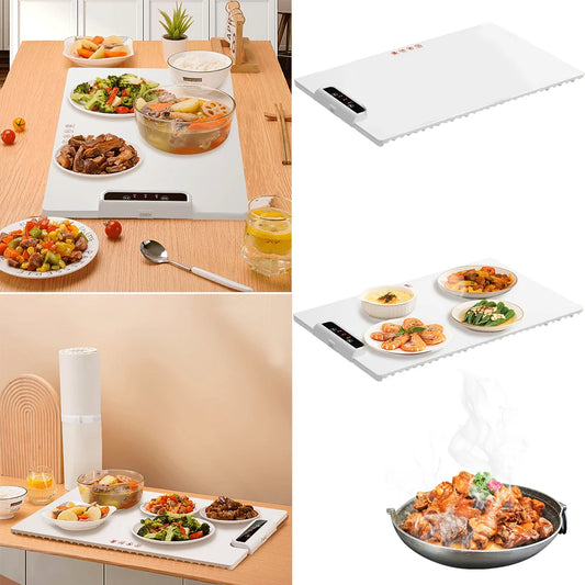 Foldable Food Warmer with Adjustable Temperature