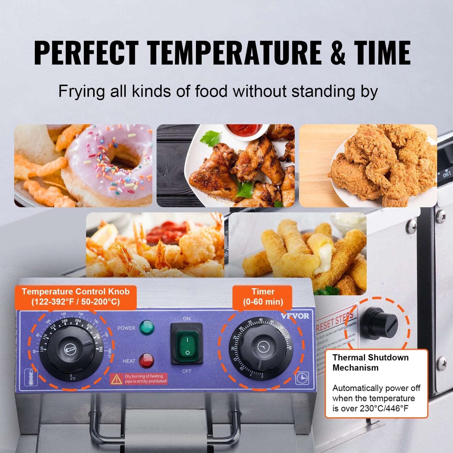 VEVOR Electric Deep Fryer