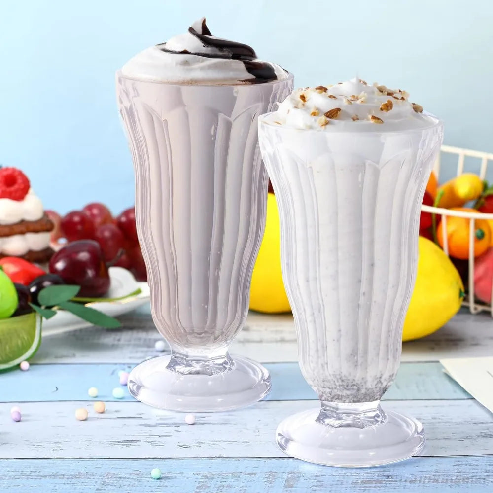 20pc/16 Ounce Milkshake Soda Glasses