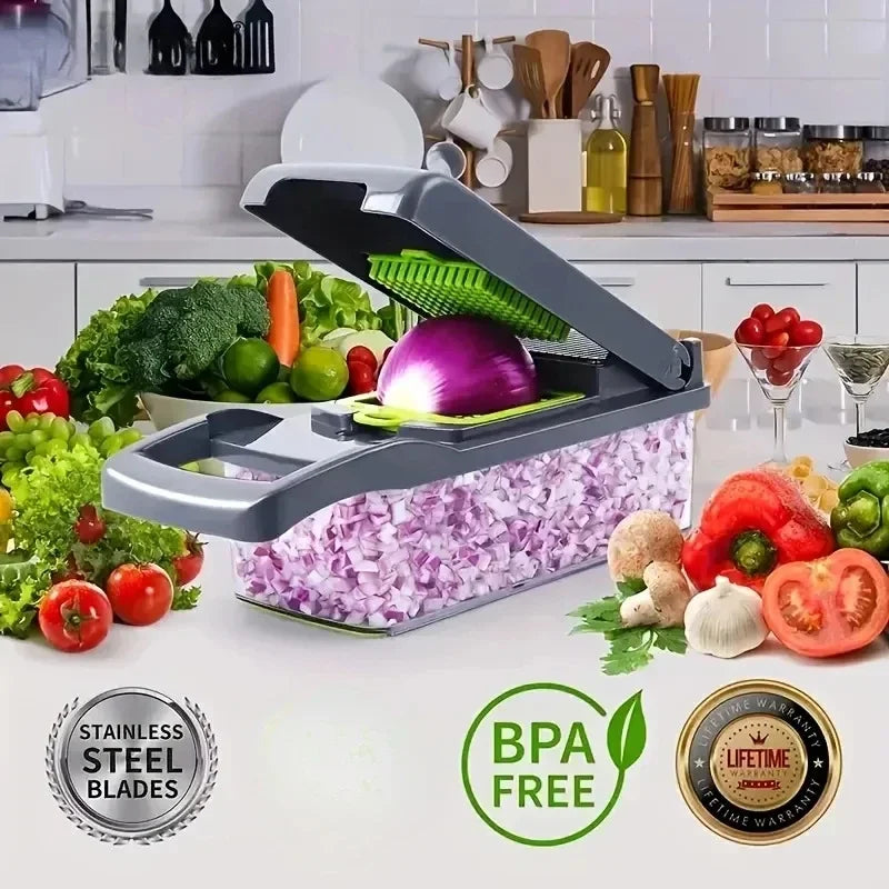 14/16 in 1 Multifunctional Vegetable Chopper