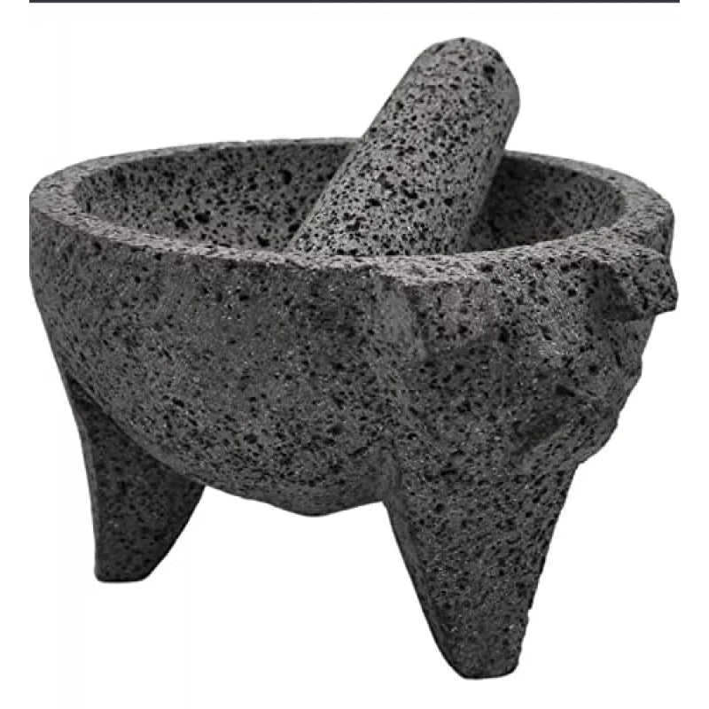 8.6 inch Molcajete Mortar and Pestle