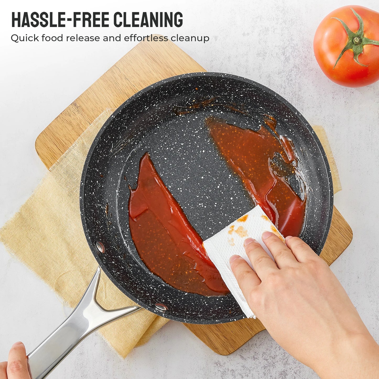 10-Piece Induction Cookware Nonstick