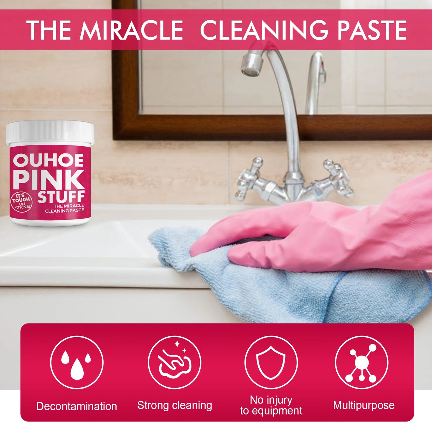 OUHOE Home Gentle Multi-Purpose Cleaning Paste