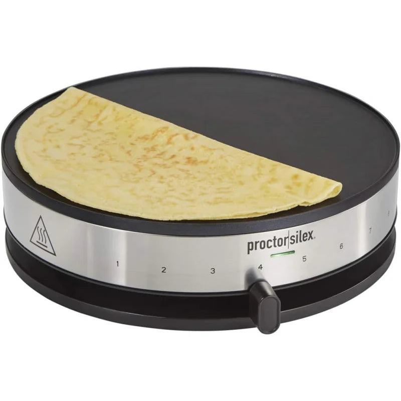 13” Nonstick Electric Griddle/Crepe maker