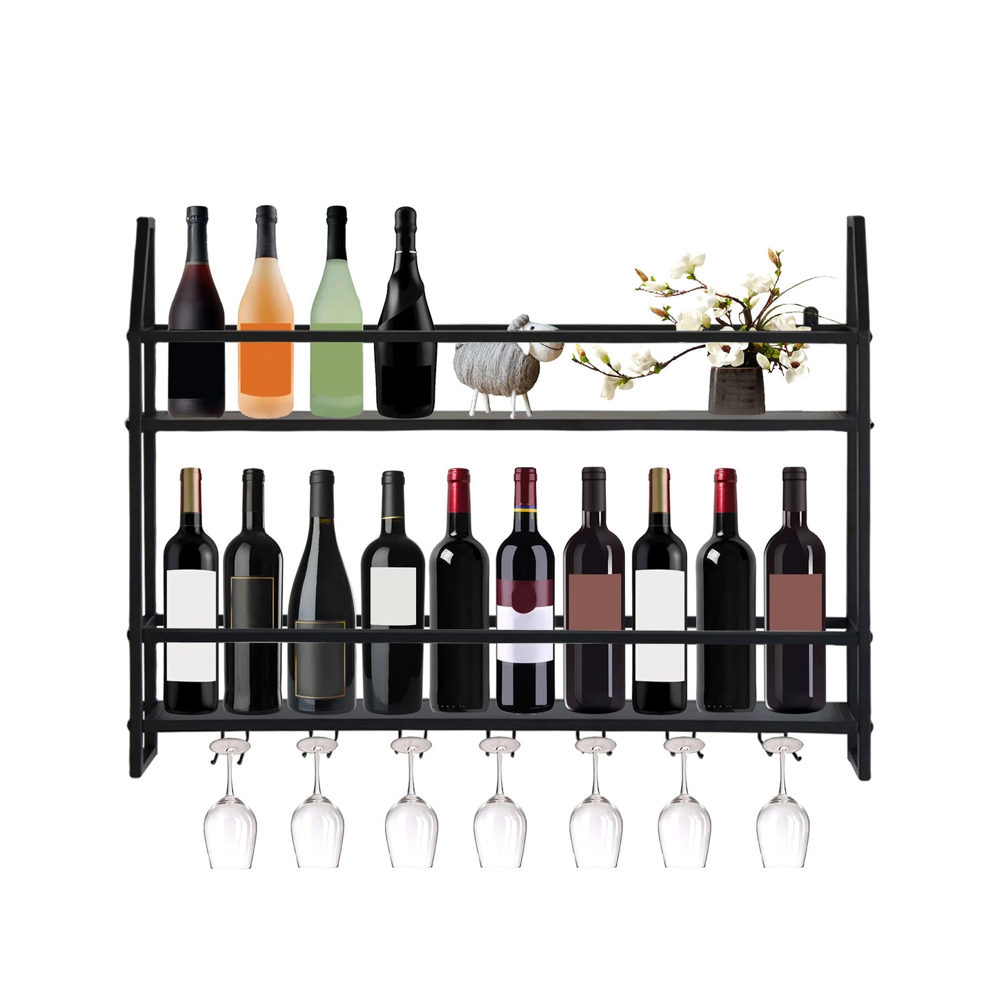 Wall Mounted Wine Rack