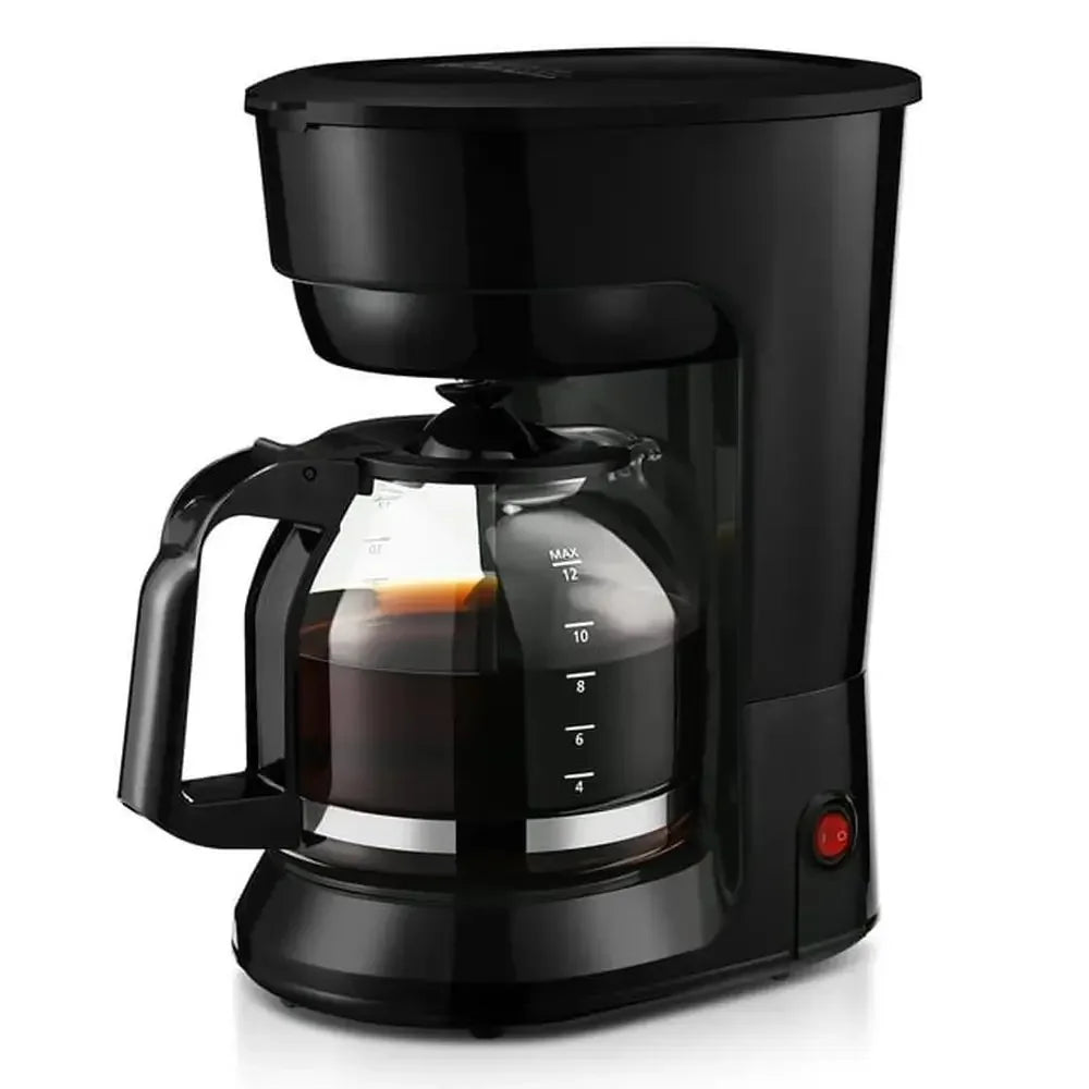 Black 12-Cup Coffee Maker