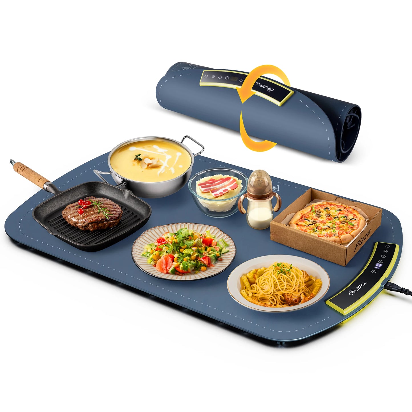 Foldable Electric Food Warming Tray