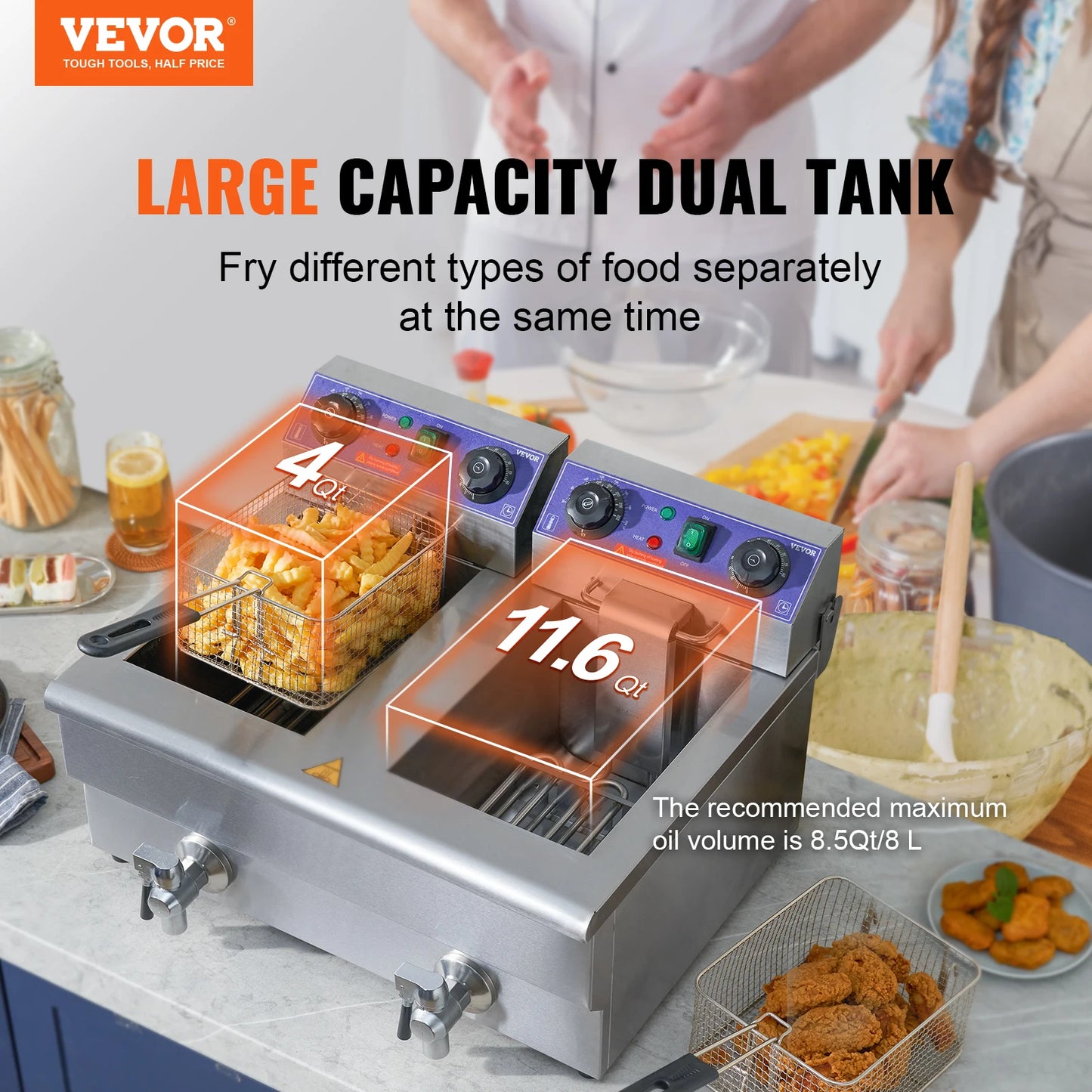 VEVOR Electric Deep Fryer