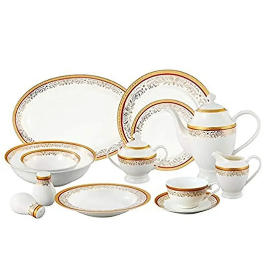 Bone China 57-Piece Dinnerware Set