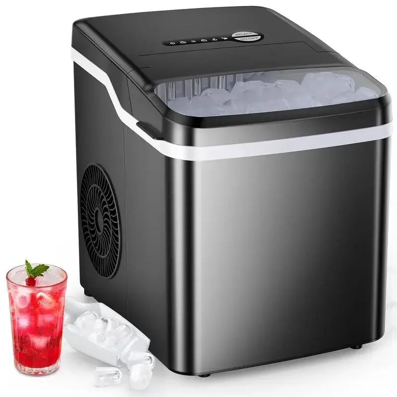 COWSAR Countertop Self-Cleaning Bullet Ice Maker