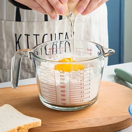 3-Piece Borosilicate Glass Measuring Cup Set