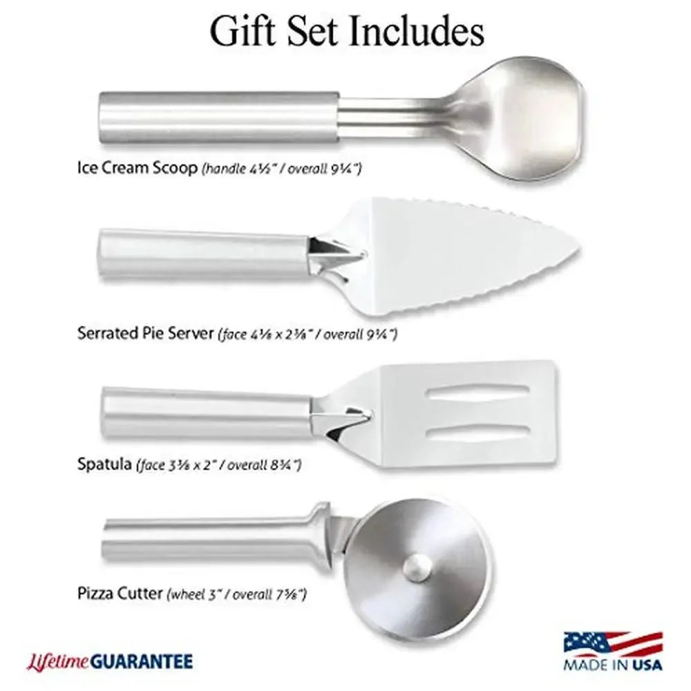 4-Piece Stainless Steel Kitchen Utensil Set