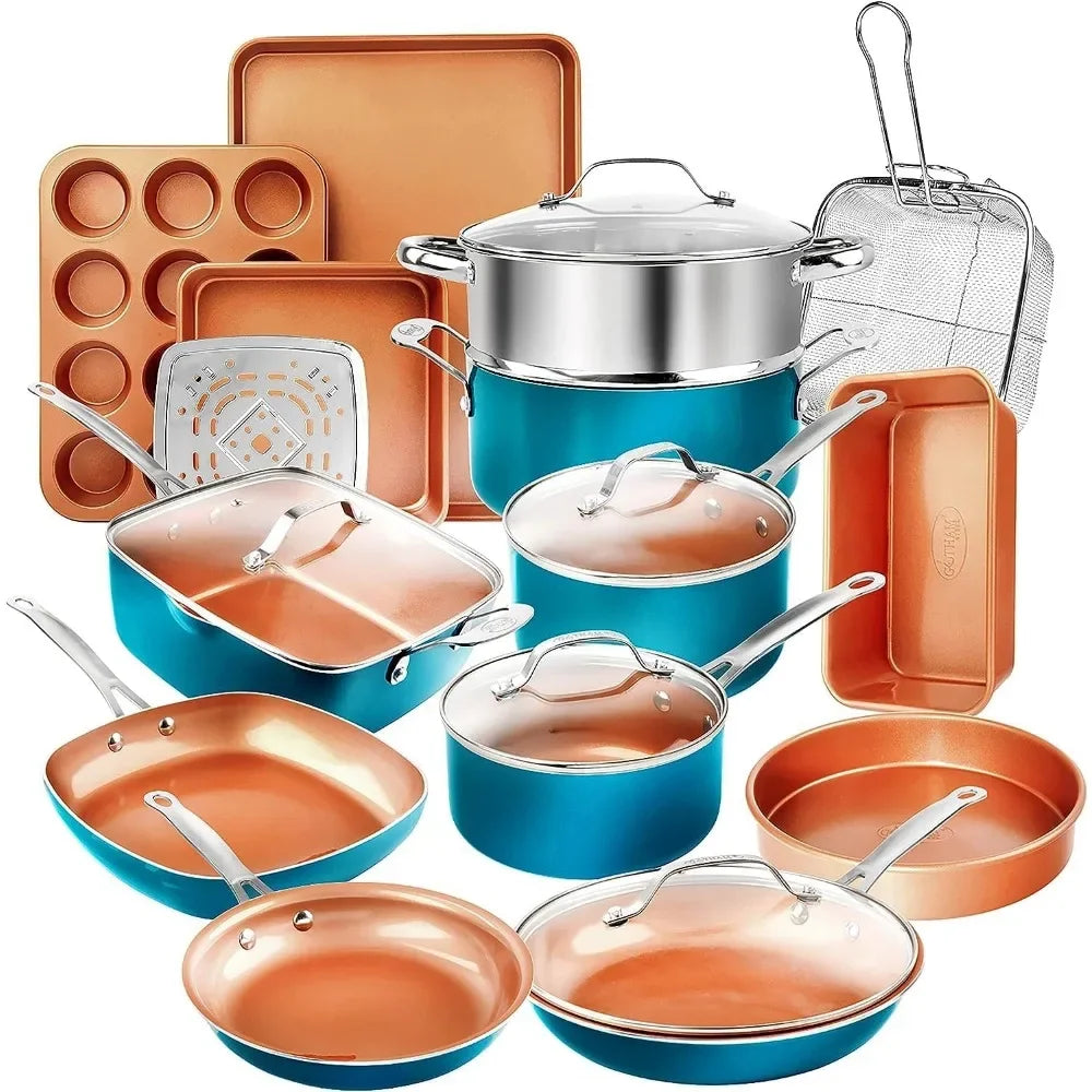 Gotham Steel Complete Cookware & Bakeware Set