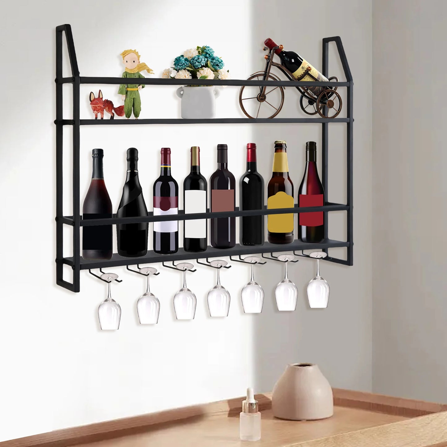 Wall Mounted Wine Rack