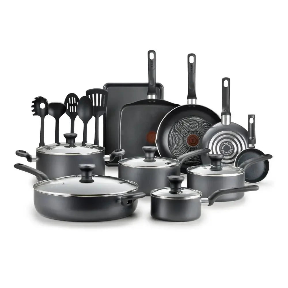 20-Piece Non-Stick Cookware Set Easy Care Collection