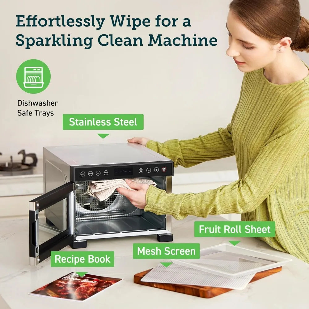 4 Presets Dryer Machine Recipe Book Included