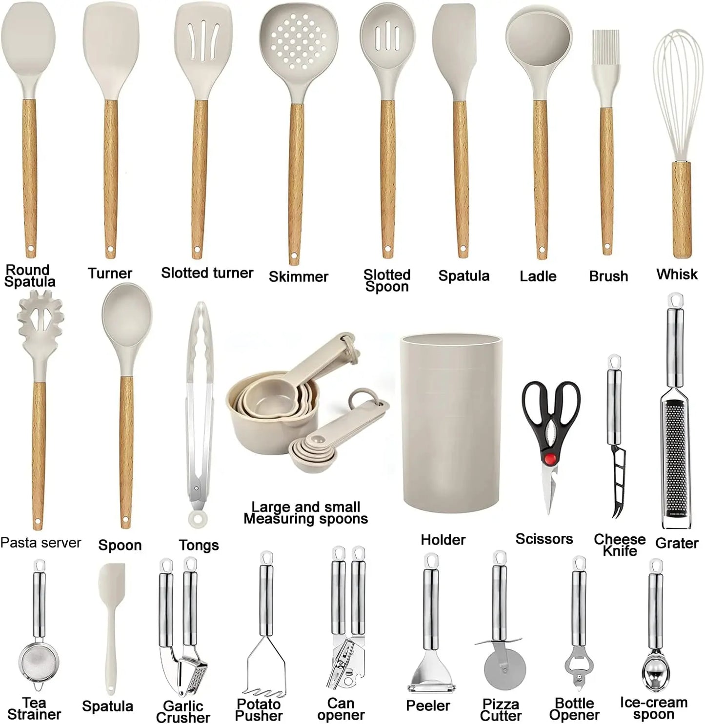 35 PCs Kitchen Utensils Set