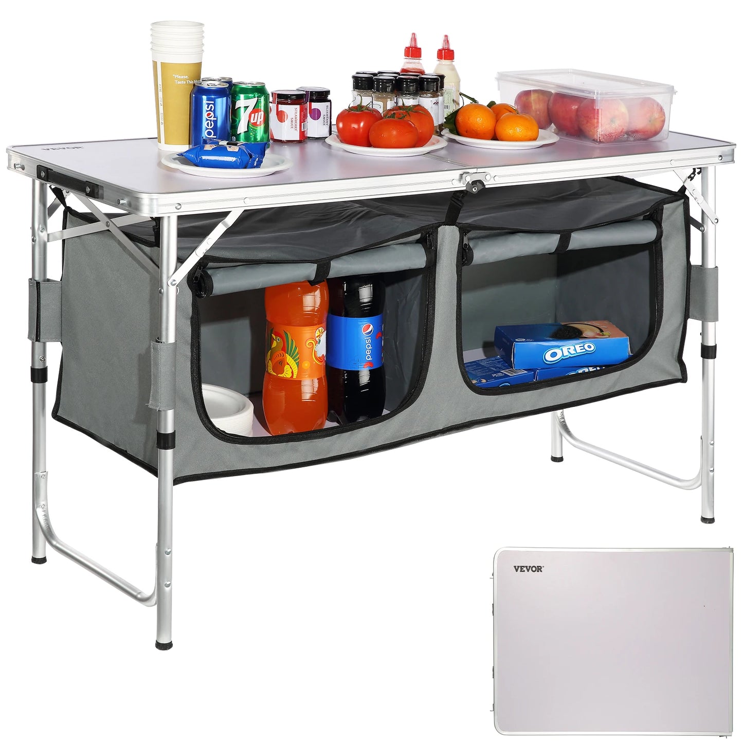 VEVOR Quick set-up Folding Camping Table