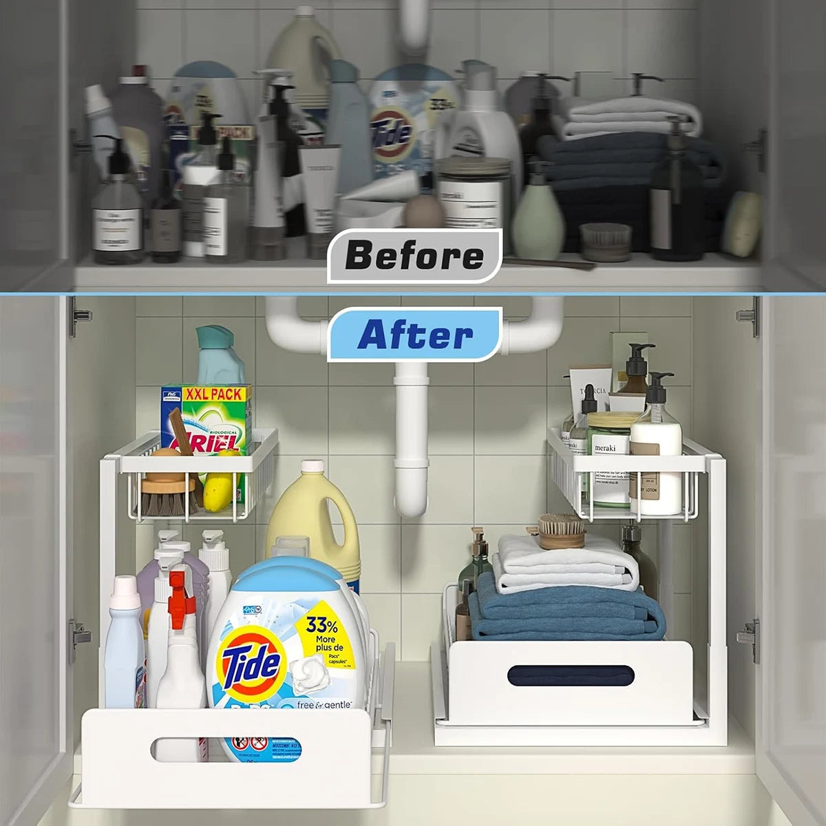 Under Sink Organizer and Storage