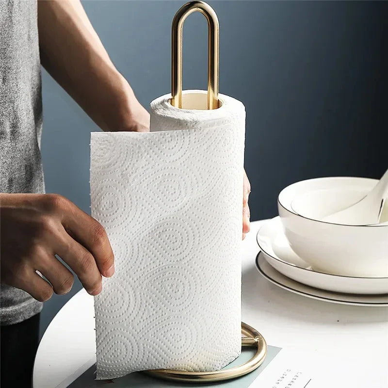 Stainless Steel Countertop Paper Towel Holder