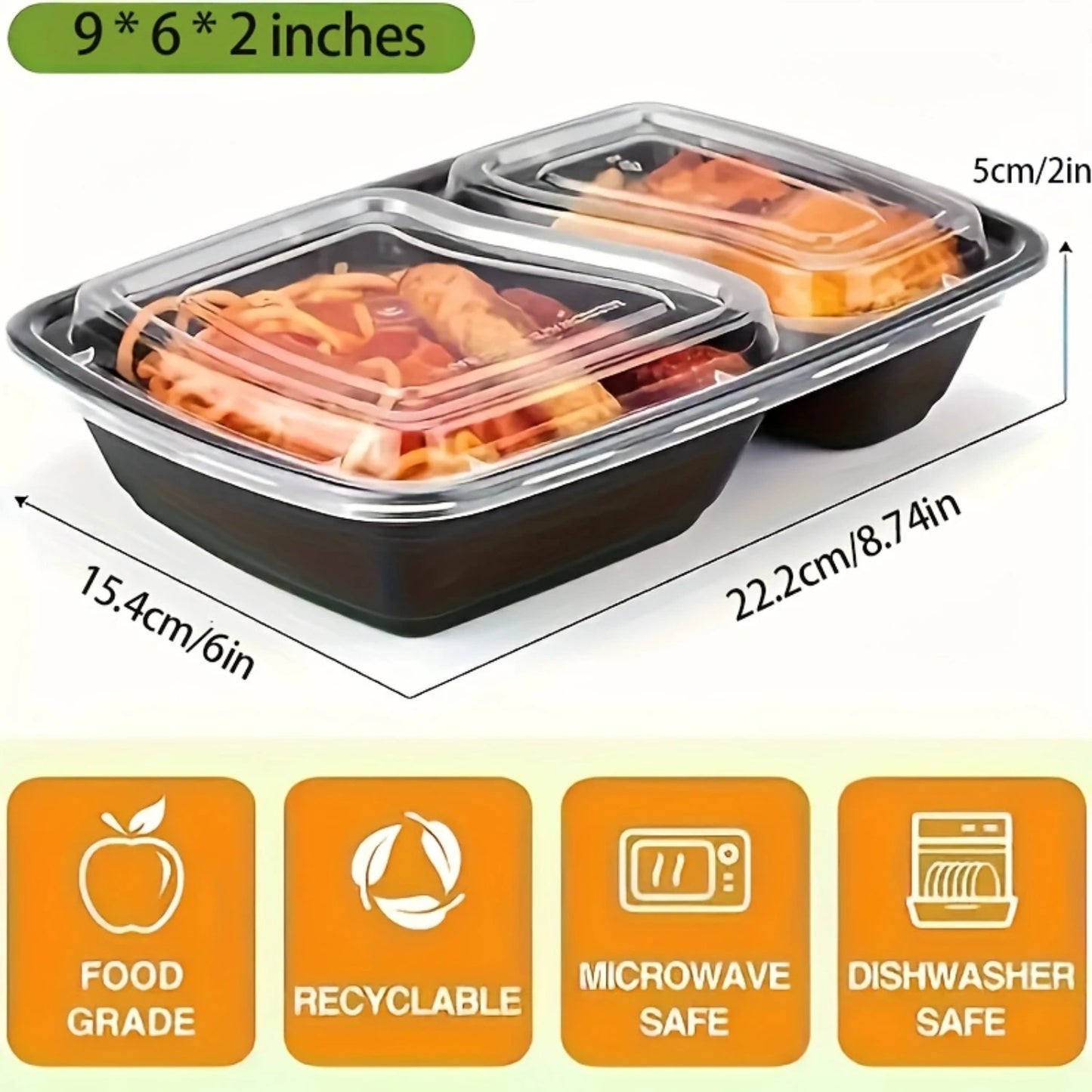 disposable lunch box with cover