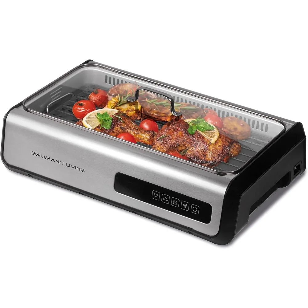 Grill 1500W with Smart LED Touch Screen