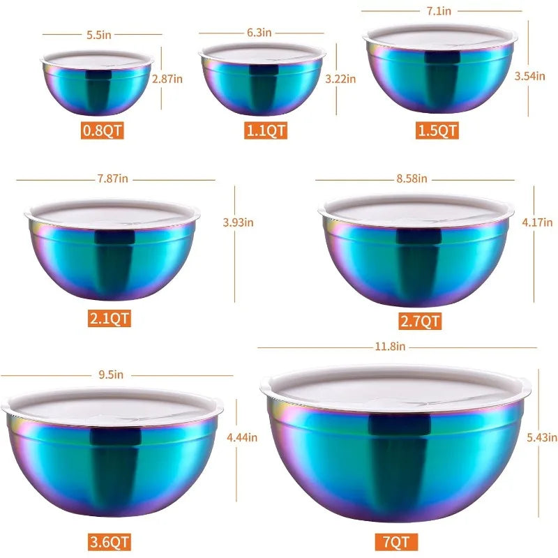 Mixing Bowls With Airtight Lids